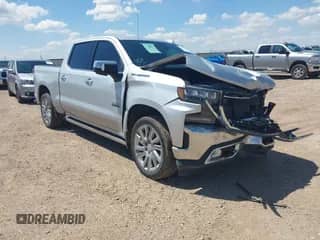 2020 Chevrolet Silverado 1500 LTZ with VIN 1GCUYGEL1LZ182670, listed as a IAAI auction lot 43025916 with 79,815 mi miles and . Bid and sale history available at DreamBid. Image 1.