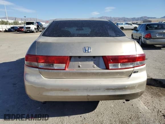 2003 Honda Accord EX с VIN 1HGCM665X3A079247, выставлен на аукционе Copart как лот 80134245 с пробегом 163 167 миль миль и Списание • Salvage title. История ставок и продаж доступна на DreamBid. Изображение 6.