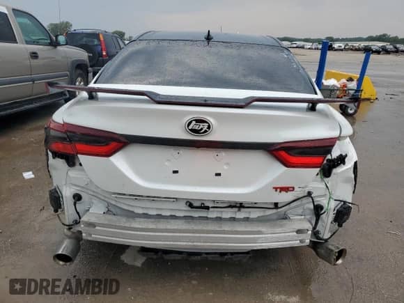 2023 Toyota Camry TRD with VIN 4T1KZ1AK8PU081039, listed as a Copart auction lot 67947105 with 16,782 mi miles and Salvage title. Bid and sale history available at DreamBid. Image 6.