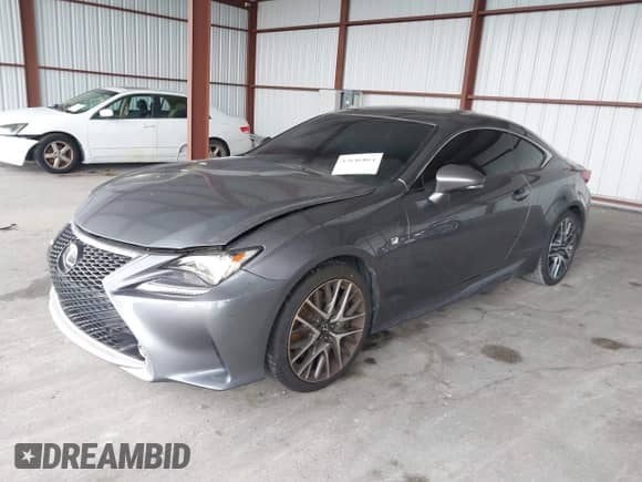 2015 Lexus RC 350 F Sport с VIN JTHHE5BC5F5004905, выставлен на аукционе IAAI как лот 42646064 с пробегом Не указан миль и . История ставок и продаж доступна на DreamBid. Изображение 2.