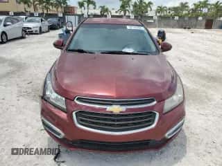 2015 Chevrolet Cruze LT z VIN 1G1PC5SB5F7132407, wystawiony jako Copart lot #58106495 z przebiegiem 111 110 mil mil oraz Czysty tytuł • Clean title. Historia ofert i sprzedaży dostępna na DreamBid. Obrazek 5.