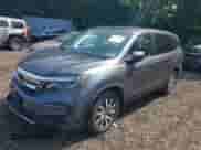 2020 Honda Pilot EX-L z VIN 5FNYF6H59LB029961, wystawiony jako IAAI lot #42552981 z przebiegiem 58 529 mil mil oraz . Historia ofert i sprzedaży dostępna na DreamBid. Obrazek 2.