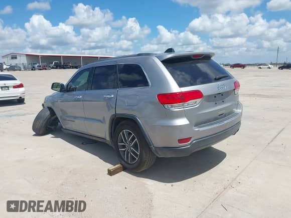 2019 Jeep Grand Cherokee Limited with VIN 1C4RJEBG9KC658834, listed as a IAAI auction lot 42802602 with 80,266 mi miles and . Bid and sale history available at DreamBid. Image 3.