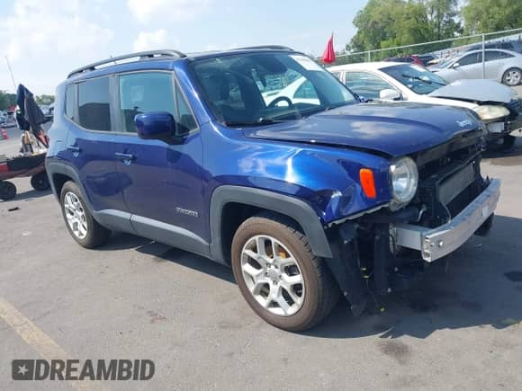 2017 Jeep Renegade Latitude с VIN ZACCJABB8HPE80681, выставлен на аукционе IAAI как лот 43106963 с пробегом 137 553 миль миль и . История ставок и продаж доступна на DreamBid. Изображение 1.
