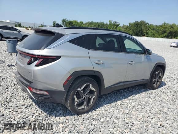 2022 Hyundai Tucson Limited with VIN 5NMJECAEXNH045018, listed as a Copart auction lot 56803625 with 59,007 mi miles and Salvage title. Bid and sale history available at DreamBid. Image 3.