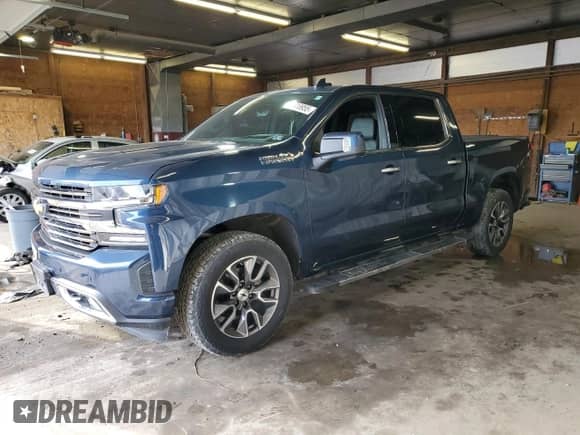 2019 Chevrolet Silverado 1500 High Country с VIN 1GCUYHED6KZ161973, выставлен на аукционе Copart как лот 84818955 с пробегом 83 332 миль миль и Списание • Salvage title. История ставок и продаж доступна на DreamBid. Изображение 1.