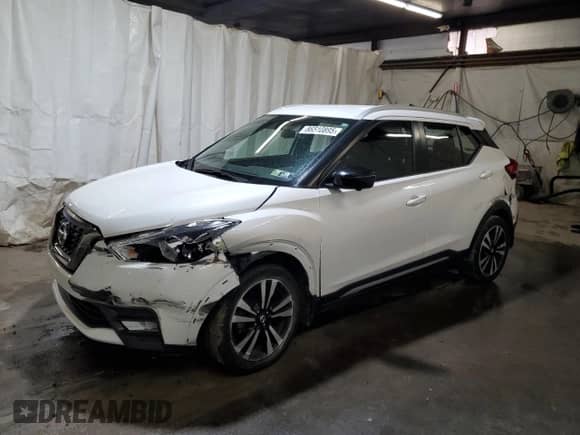 2020 Nissan Kicks SR z VIN 3N1CP5DV4LL489850, wystawiony jako Copart lot #86510895 z przebiegiem 35 139 mil mil oraz Szkoda całkowita • Salvage title. Historia ofert i sprzedaży dostępna na DreamBid. Obrazek 1.