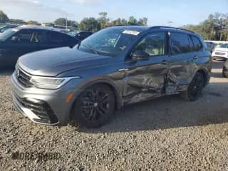 2022 Volkswagen Tiguan SE R-Line Black z VIN 3VVCB7AX1NM097677, wystawiony jako Copart lot #85152655 z przebiegiem 50 015 mil mil oraz Szkoda całkowita • Salvage title. Historia ofert i sprzedaży dostępna na DreamBid. Obrazek 1.