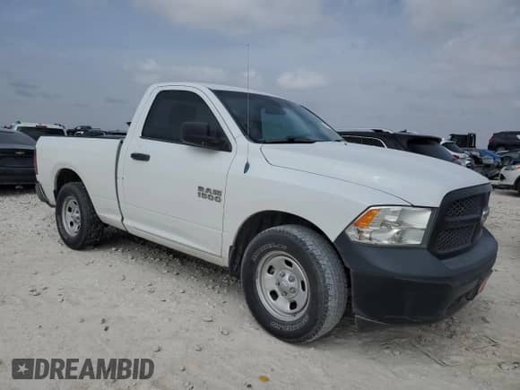 2013 Ram 1500 Tradesman with VIN 3C6JR6AP7DG579960, listed as a Copart auction lot 48176525 with Not provided miles and Salvage title. Bid and sale history available at DreamBid. Image 4.