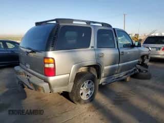 2002 Chevrolet Tahoe Z71 with VIN 1GNEK13Z12R169045, listed as a Copart auction lot 61332005 with Not provided miles and Salvage title. Bid and sale history available at DreamBid. Image 3.
