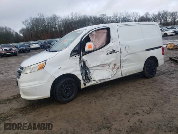 2015 Chevrolet City Express Cargo LT z VIN 3N63M0ZN2FK719572, wystawiony jako Copart lot #86704384 z przebiegiem Nie podano mil oraz Czysty tytuł • Clean title. Historia ofert i sprzedaży dostępna na DreamBid. Obrazek 1.