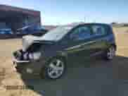 2012 Chevrolet Sonic LTZ with VIN 1G1JE6SH5C4195594, listed as a Copart auction lot 88336435 with 105,112 mi miles and Salvage title. Bid and sale history available at DreamBid. Image 1.