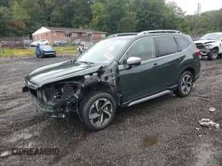 2023 Subaru Forester Touring z VIN JF2SKARC7PH506766, wystawiony jako Copart lot #83782495 z przebiegiem 31 963 mil mil oraz Szkoda całkowita • Salvage title. Historia ofert i sprzedaży dostępna na DreamBid. Obrazek 1.