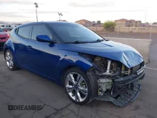 2017 Hyundai Veloster with VIN KMHTC6AD2HU316217, listed as a IAAI auction lot 42055616 with 93,531 mi miles and . Bid and sale history available at DreamBid. Image 1.
