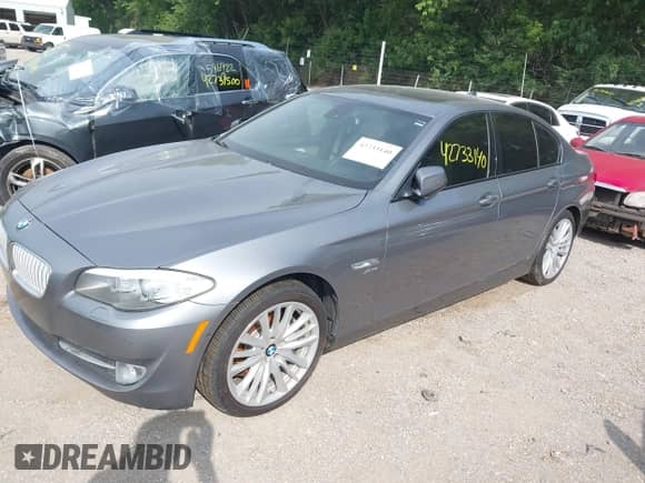 2012 BMW 5 Series 550i xDrive with VIN WBAFU9C57CC786888, listed as a IAAI auction lot 42733140 with 127,659 mi miles and . Bid and sale history available at DreamBid. Image 2.