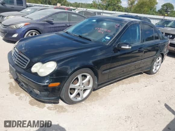 2007 Mercedes-Benz C 230 Sport with VIN WDBRF52H27F845492, listed as a IAAI auction lot 43337859 with 177,503 mi miles and . Bid and sale history available at DreamBid. Image 2.