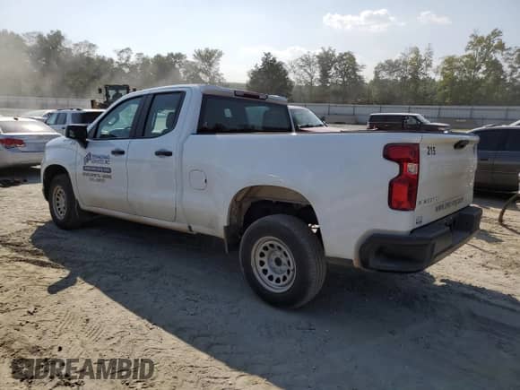 2024 Chevrolet Silverado 1500 Work Truck с VIN 1GCRAAED1RZ168311, выставлен на аукционе Copart как лот 68697334 с пробегом 24 939 миль миль и Списание • Salvage title. История ставок и продаж доступна на DreamBid. Изображение 2.