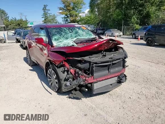 2024 Chevrolet Blazer Premier с VIN 3GNKBLR4XRS252524, выставлен на аукционе Copart как лот 71313355 с пробегом 9 633 миль миль и Списание • Salvage title. История ставок и продаж доступна на DreamBid. Изображение 14.