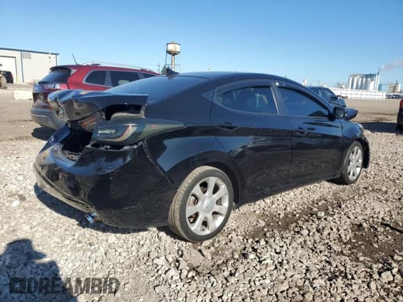 2011 Hyundai Elantra Limited z VIN KMHDH4AE1BU142747, wystawiony jako Copart lot #70290545 z przebiegiem 123 392 mil mil oraz Szkoda całkowita • Salvage title. Historia ofert i sprzedaży dostępna na DreamBid. Obrazek 3.