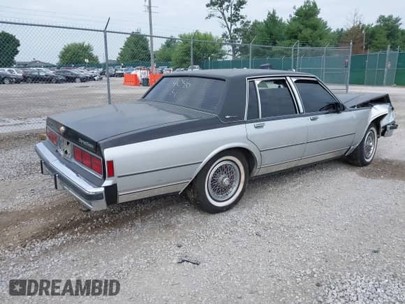 1986 Chevrolet Caprice с VIN 1G1BN69H5GY139096, выставлен на аукционе IAAI как лот 42658175 с пробегом 124 000 миль миль и . История ставок и продаж доступна на DreamBid. Изображение 4.