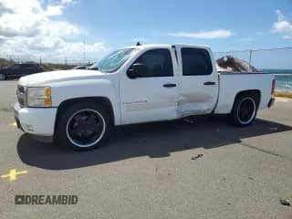 2008 Chevrolet Silverado 1500 1LT with VIN 3GCEC13J08G192597, listed as a Copart auction lot 62201715 with 163,048 mi miles and Salvage title. Bid and sale history available at DreamBid. Image 1.