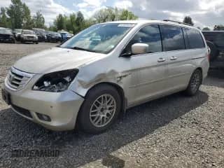 2008 Honda Odyssey Touring с VIN 5FNRL38818B004419, выставлен на аукционе Copart как лот 57829435 с пробегом 204 636 миль миль и Списание • Salvage title. История ставок и продаж доступна на DreamBid. Изображение 1.