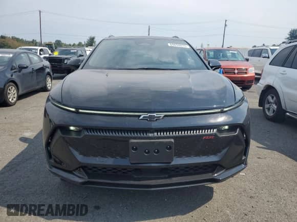 2025 Chevrolet Equinox EV RS с VIN 3GN7DSRR7SS113544, выставлен на аукционе Copart как лот 69694075 с пробегом 3 340 миль миль и Списание • Salvage title. История ставок и продаж доступна на DreamBid. Изображение 5.