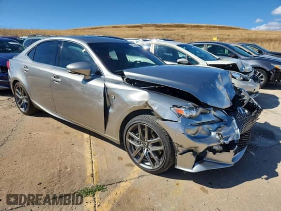 2016 Lexus IS 300/350 with VIN JTHCM1D22G5003206, listed as a Copart auction lot 80414075 with 50,055 mi miles and Salvage title. Bid and sale history available at DreamBid. Image 4.