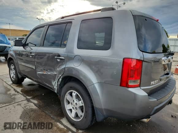 2009 Honda Pilot Touring with VIN 5FNYF38809B027002, listed as a Copart auction lot 80465055 with 90,269 mi miles and Salvage title. Bid and sale history available at DreamBid. Image 2.