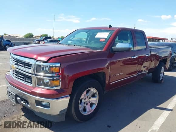 2014 Chevrolet Silverado 1500 LTZ с VIN 1GCVKSEC8EZ198327, выставлен на аукционе IAAI как лот 43153397 с пробегом 177 703 миль миль и . История ставок и продаж доступна на DreamBid. Изображение 2.