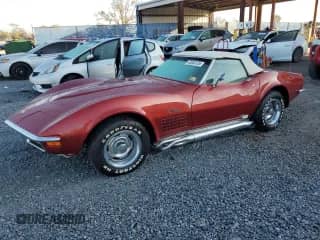 1970 Chevrolet Corvette с VIN 194670S401486, выставлен на аукционе Copart как лот 42833135 с пробегом 13 015 миль миль и Списание • Salvage title. История ставок и продаж доступна на DreamBid. Изображение 1.