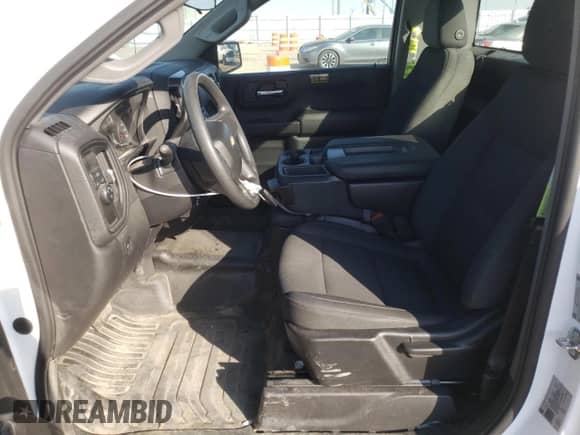 2022 Chevrolet Silverado 1500 Work Truck with VIN 3GCNAAEK7NG549636, listed as a Copart auction lot 75176904 with 33,239 mi miles and Salvage title. Bid and sale history available at DreamBid. Image 7.