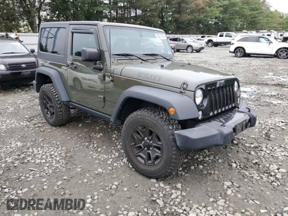 2016 Jeep Wrangler Willys Wheeler z VIN 1C4AJWAG8GL118032, wystawiony jako Copart lot #69217005 z przebiegiem 26 745 mil mil oraz Szkoda całkowita • Salvage title. Historia ofert i sprzedaży dostępna na DreamBid. Obrazek 4.