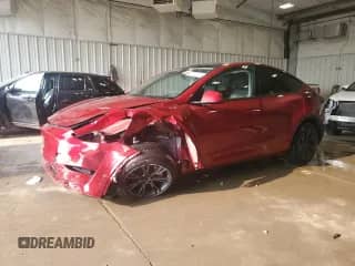 2024 Tesla Model Y Long Range with VIN 7SAYGDEEXRF191812, listed as a Copart auction lot 67127155 with 3,775 mi miles and Salvage title. Bid and sale history available at DreamBid. Image 1.