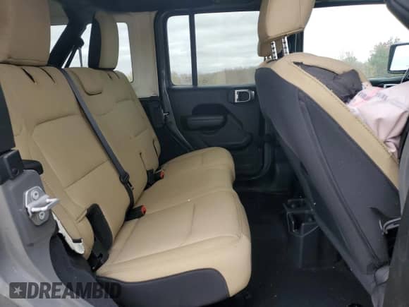 2022 Jeep Wrangler Unlimited Willys с VIN 1C4HJXDN7NW156538, выставлен на аукционе Copart как лот 79195464 с пробегом 87 081 миль миль и Списание • Salvage title. История ставок и продаж доступна на DreamBid. Изображение 11.