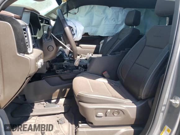 2023 GMC Sierra 1500 Denali z VIN 1GTUUGE85PZ155131, wystawiony jako Copart lot #51822715 z przebiegiem 38 834 mil mil oraz Szkoda całkowita • Salvage title. Historia ofert i sprzedaży dostępna na DreamBid. Obrazek 7.