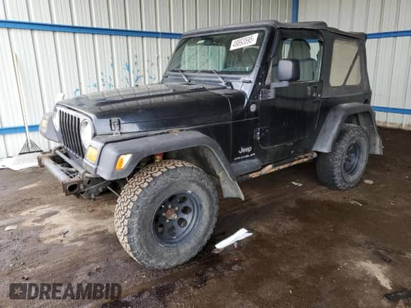 2006 Jeep Wrangler SE with VIN 1J4FA29S56P749135, listed as a Copart auction lot 49893595 with 280,873 mi miles and Clean title. Bid and sale history available at DreamBid. Image 1.