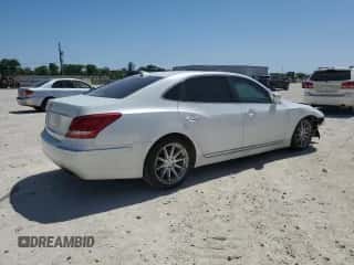 2011 Hyundai Equus Ultimate с VIN KMHGH4JF4BU029025, выставлен на аукционе Copart как лот 52487305 с пробегом 132 681 миль миль и Списание • Salvage title. История ставок и продаж доступна на DreamBid. Изображение 3.