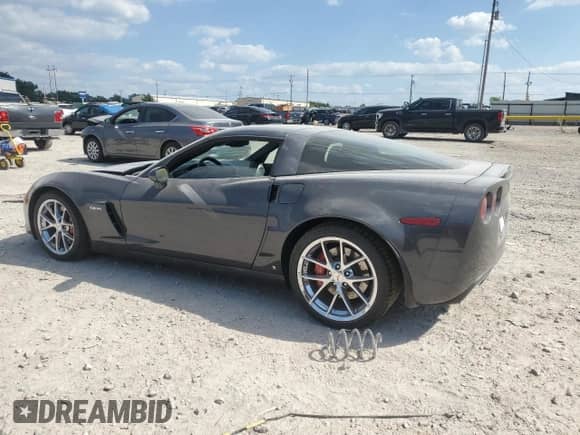 2009 Chevrolet Corvette Z06 w/2LZ with VIN 1G1YZ26EX95106133, listed as a Copart auction lot 69442555 with Not provided miles and Salvage title. Bid and sale history available at DreamBid. Image 2.