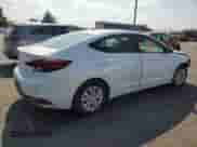 2020 Hyundai Elantra SE with VIN 5NPD74LF5LH582222, listed as a Copart auction lot 81502055 with Not provided miles and Clean title. Bid and sale history available at DreamBid. Image 3.