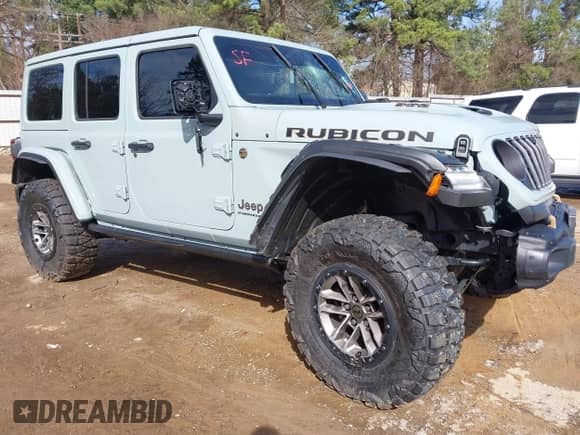 2024 Jeep Wrangler Rubicon 392 с VIN 1C4RJXSJ4RW155700, выставлен на аукционе IAAI как лот 41733654 с пробегом Не указан миль и . История ставок и продаж доступна на DreamBid. Изображение 1.