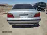 1997 BMW 7 Series with VIN WBAGK2327VDH68057, listed as a Copart auction lot 55881224 with 178,322 mi miles and Salvage title. Bid and sale history available at DreamBid. Image 6.