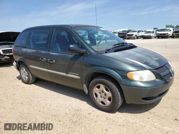 2001 Dodge Caravan SE with VIN 1B4GP25311B209579, listed as a Copart auction lot 55354125 with 95,429 mi miles and Salvage title. Bid and sale history available at DreamBid. Image 4.
