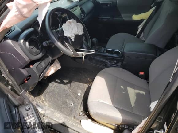 2021 Toyota Tacoma SR with VIN 3TMCZ5AN5MM403856, listed as a Copart auction lot 80177395 with 30,420 mi miles and Salvage title. Bid and sale history available at DreamBid. Image 7.