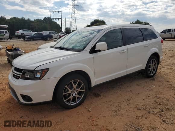 2018 Dodge Journey GT with VIN 3C4PDDEG7JT477710, listed as a Copart auction lot 80365485 with 93,323 mi miles and Salvage title. Bid and sale history available at DreamBid. Image 1.