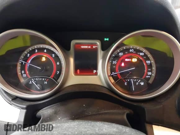 2017 Dodge Journey SXT with VIN 3C4PDDBG7HT515001, listed as a IAAI auction lot 43532217 with 124,332 mi miles and . Bid and sale history available at DreamBid. Image 7.