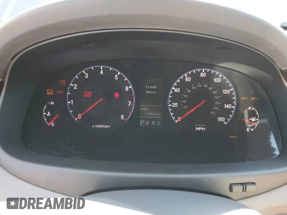 2009 Hyundai Azera GLS с VIN KMHFC46D59A348401, выставлен на аукционе Copart как лот 86866765 с пробегом 110 466 миль миль и Чистый • Clean title. История ставок и продаж доступна на DreamBid. Изображение 9.