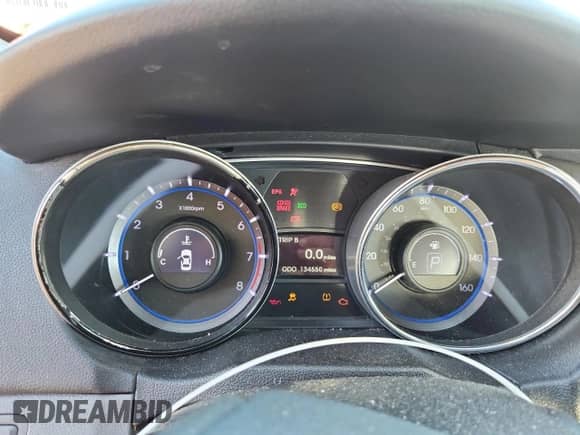 2013 Hyundai Sonata GLS with VIN 5NPEB4AC7DH734904, listed as a Copart auction lot 89723885 with 134,550 mi miles and Salvage title. Bid and sale history available at DreamBid. Image 9.