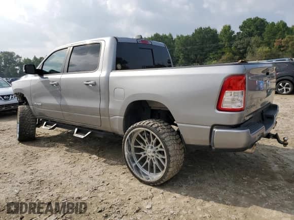 2020 Ram 1500 Big Horn with VIN 1C6RREFT9LN405560, listed as a Copart auction lot 66654115 with 78,155 mi miles and Salvage title. Bid and sale history available at DreamBid. Image 2.