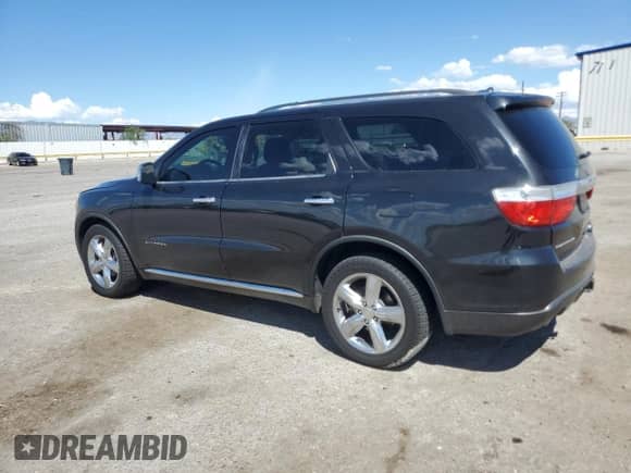 2012 Dodge Durango Citadel z VIN 1C4SDHET9CC229729, wystawiony jako Copart lot #80199455 z przebiegiem 170 548 mil mil oraz Czysty tytuł • Clean title. Historia ofert i sprzedaży dostępna na DreamBid. Obrazek 2.
